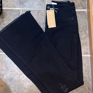 Black Flare Jeans YMI